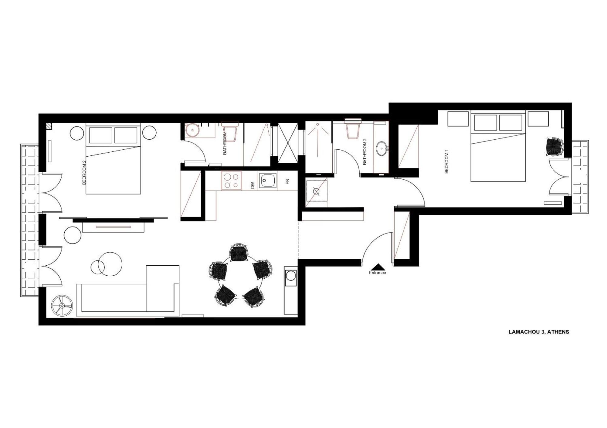 Unique 2 Bedrooms Apartment, Steps To Plaka And City Center Athena Bagian luar foto